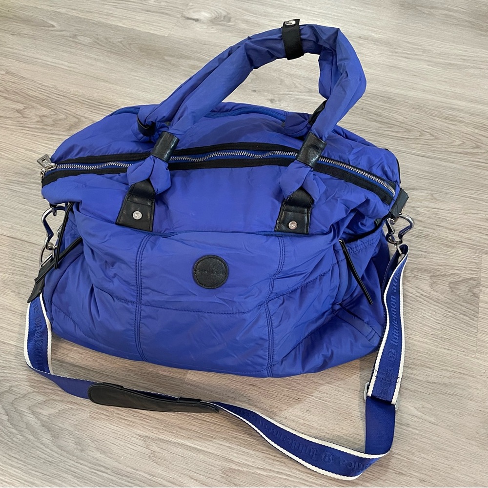 lululemon athletica Blue Duffel Bag